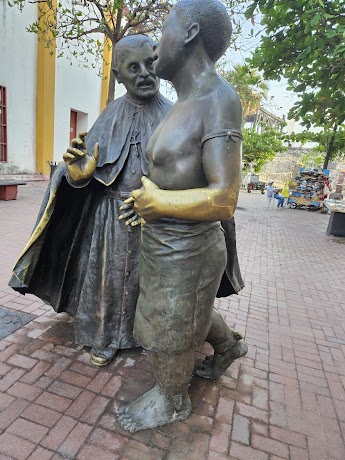 Estatua San Pedro Claver · Cartagena de Indias