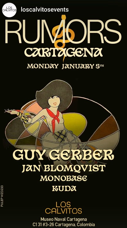 RUMORS Cartagena | Guy Gerber & Jan Blomqvist (Live) | Monobase & Kuda